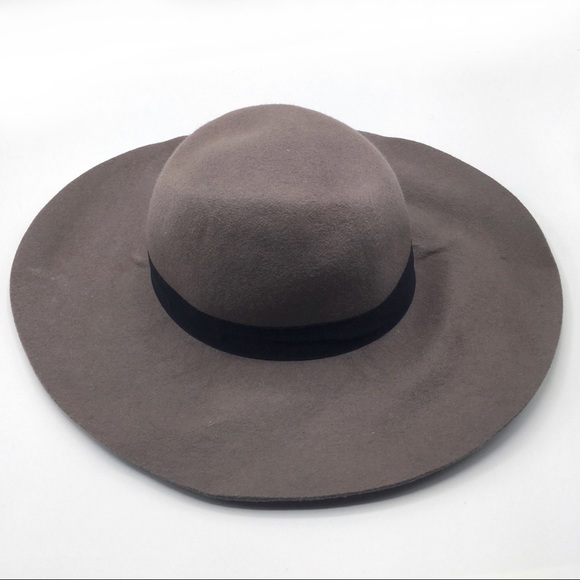 aldo Accessories - [ALDO] 100% Wool Floppy Hat w 4" Brim Medium